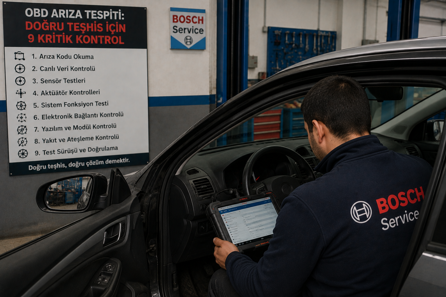 OBD Arıza Tespiti: Doğru Teşhis İçin 9 Kritik Kontrol